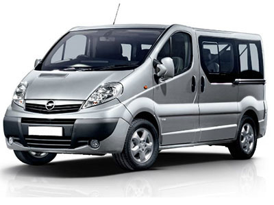 Opel Vivaro 7+1 rent a car Beograd